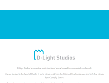 Tablet Screenshot of d-lightstudios.com